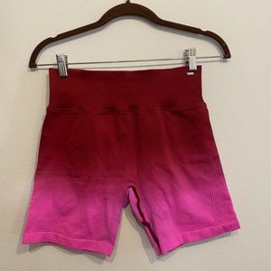 PINK-Soft Biker Shorts Workout